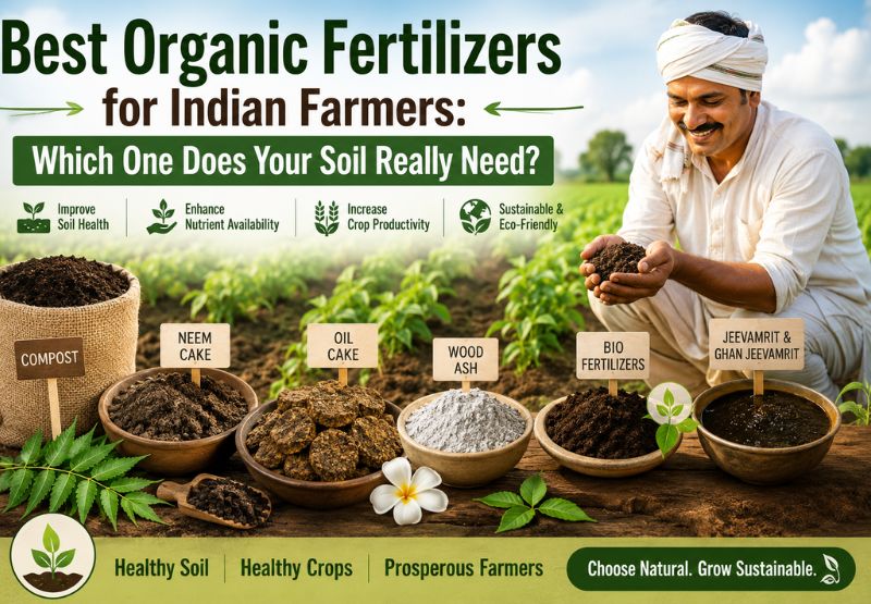 Best Organic Fertilizers for Indian Farmers: Which One Does Your Soil Really Need?